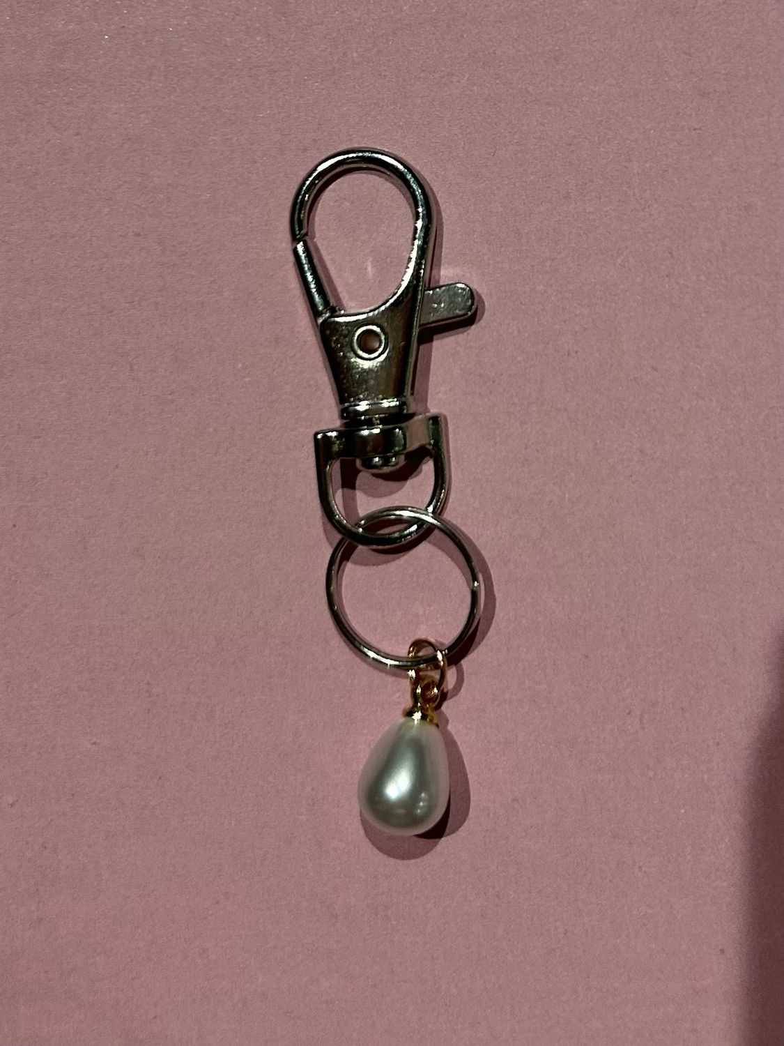 Pearl drop charm