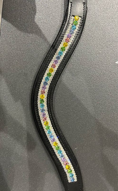 Unicorn rainbow diamond decadence browband