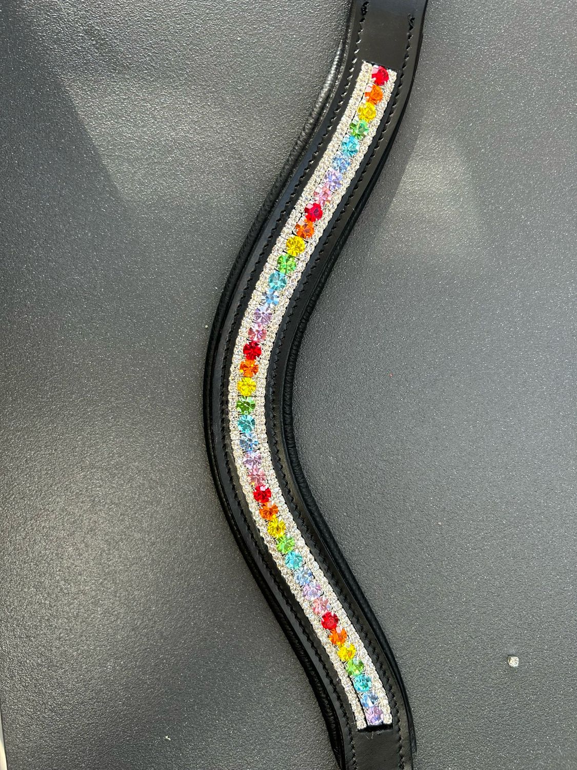 Rainbow diamond decadence browband