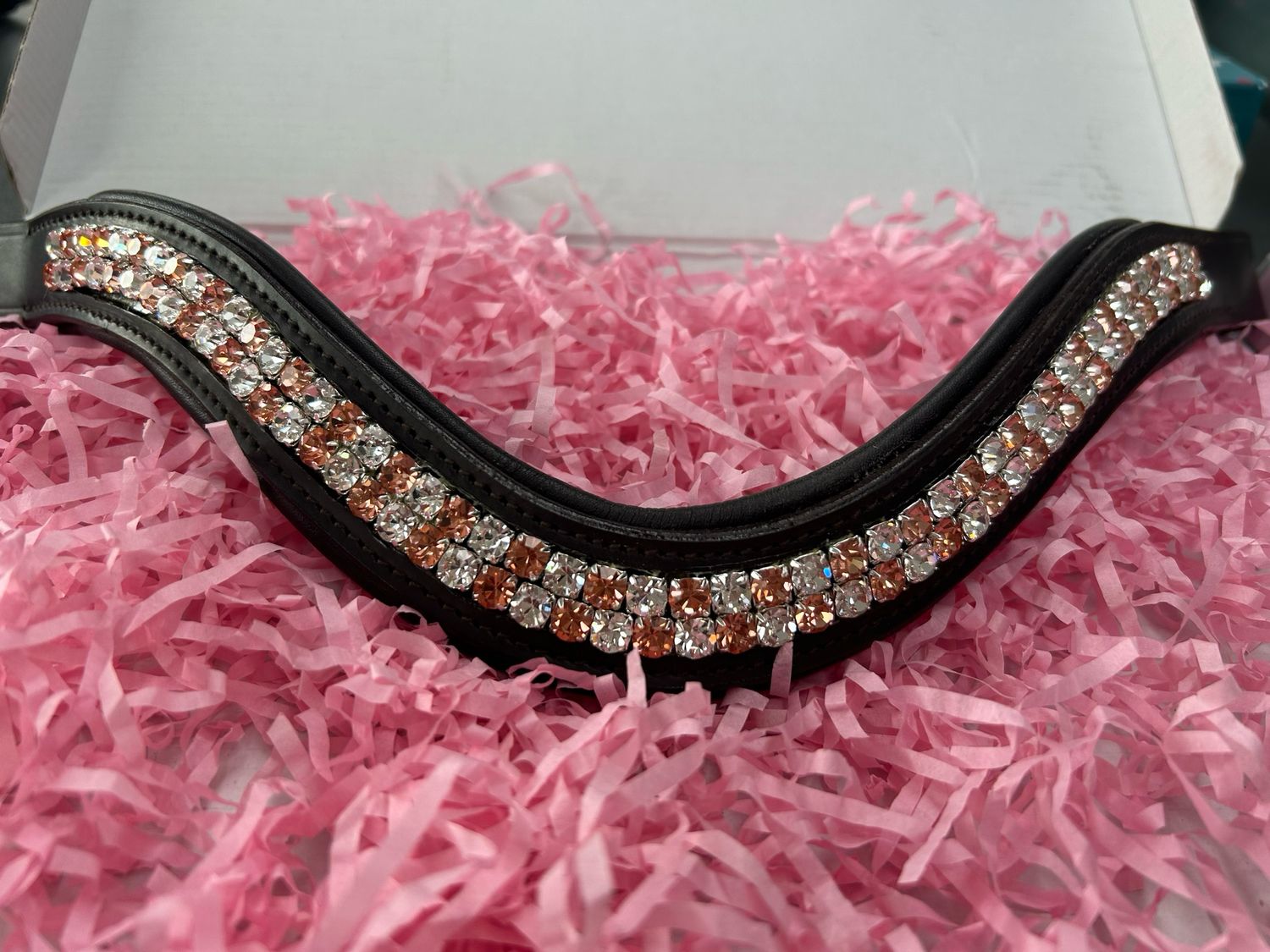 Double strand preciosa crystal browband