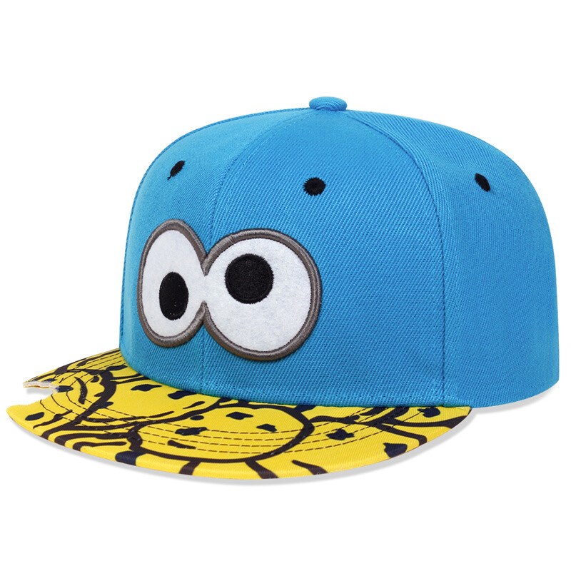Cookie bite embroided baseball snapback