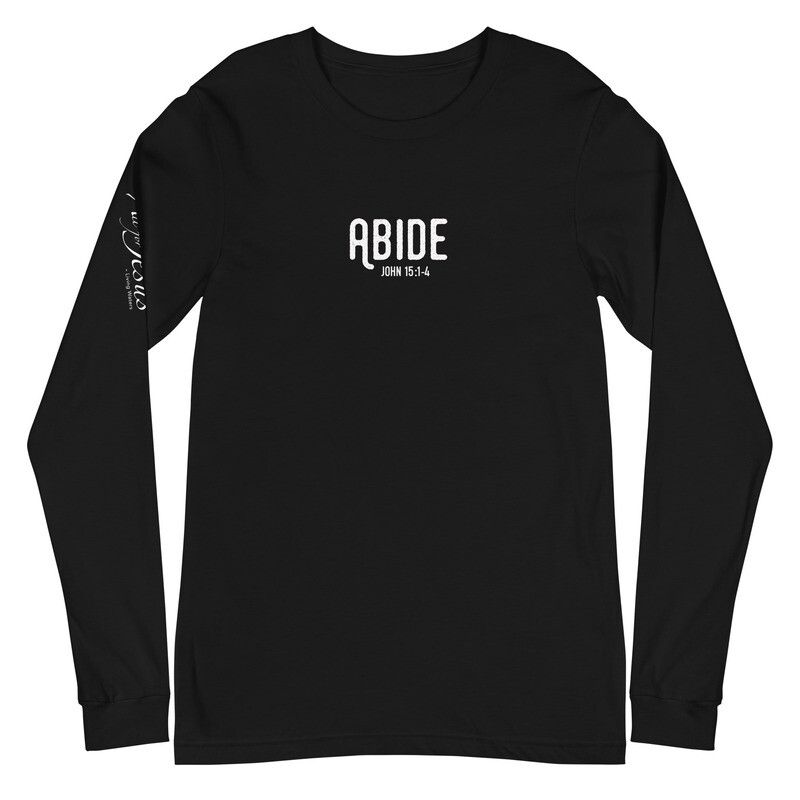 Abide - unisex long sleeve tee