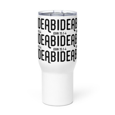 Abide - travel mug with a handle