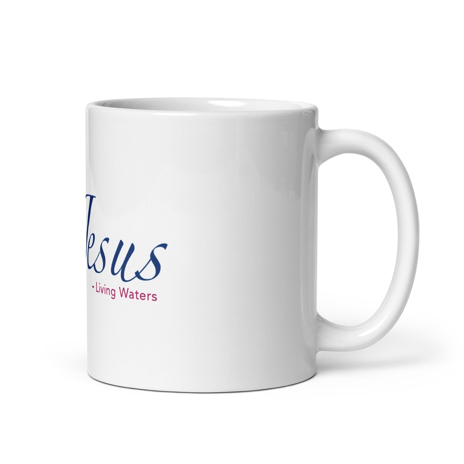 All for Jesus - white glossy mug