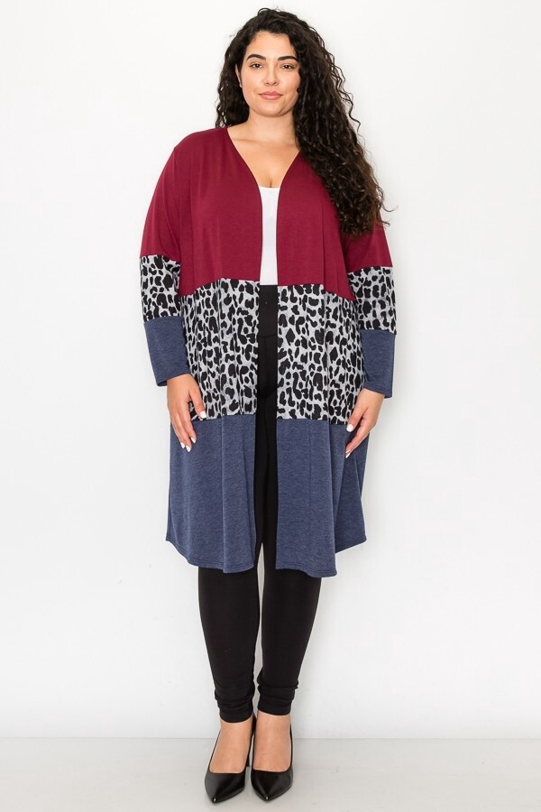 PLUS COLOR BLOCK DUSTER