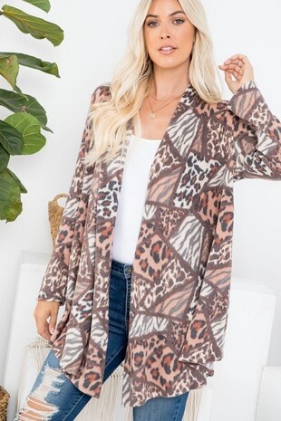 Animal Print Sweater