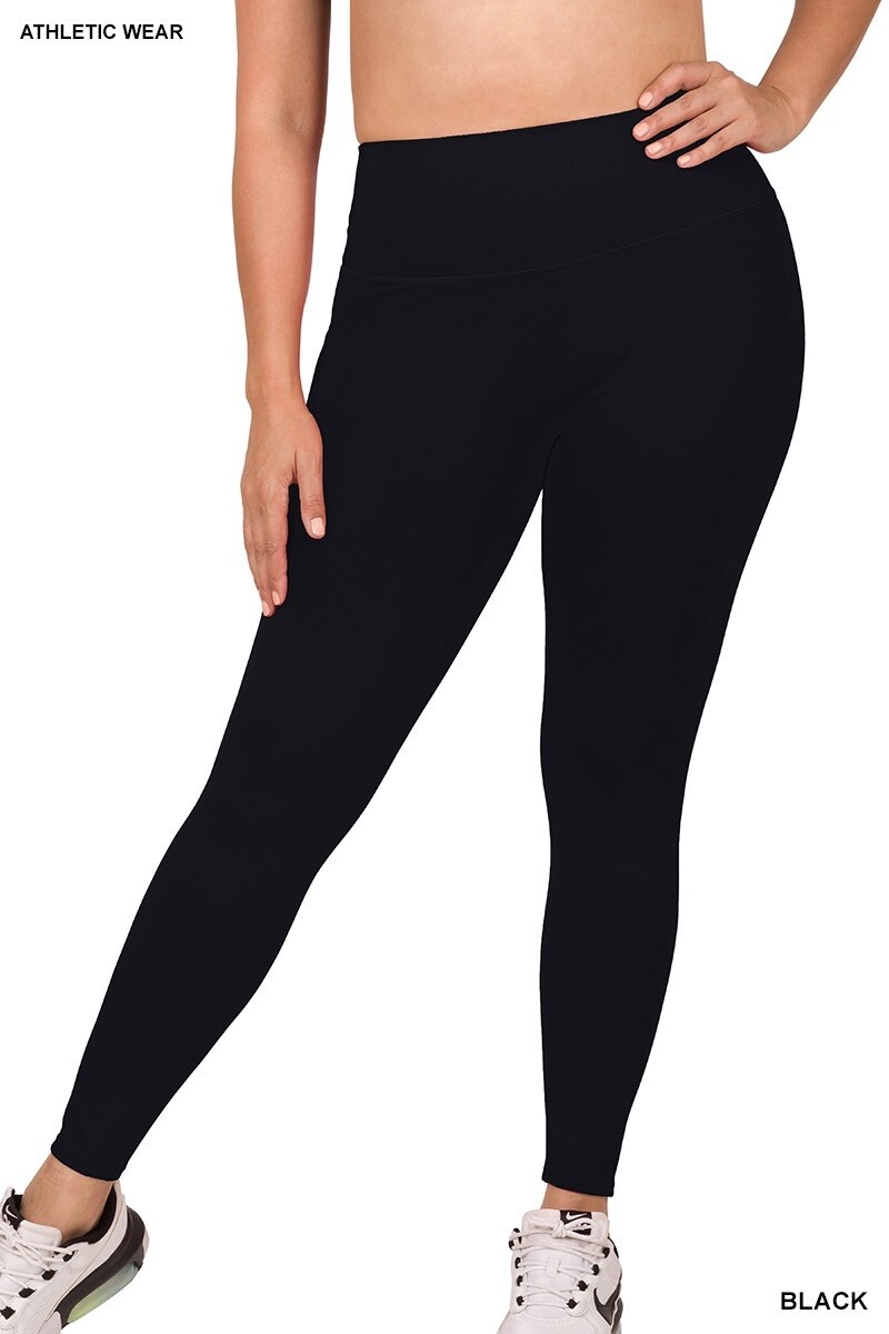 Plus Athletic High-Waisted Legging