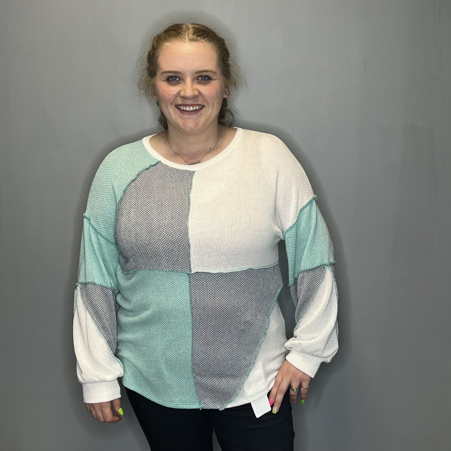 Color Block Sweater