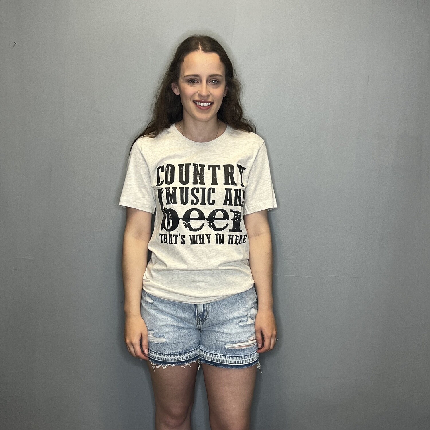 Country Music and Beer Tee