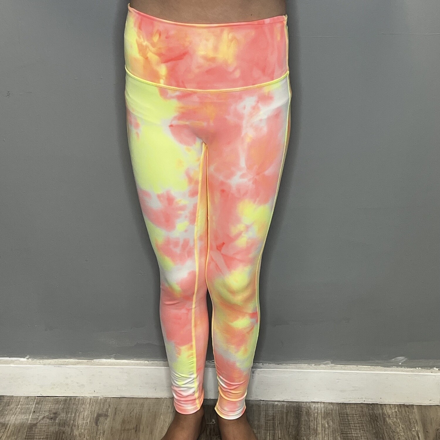 TIE DYE HIGH WAISTED LEGGINGS