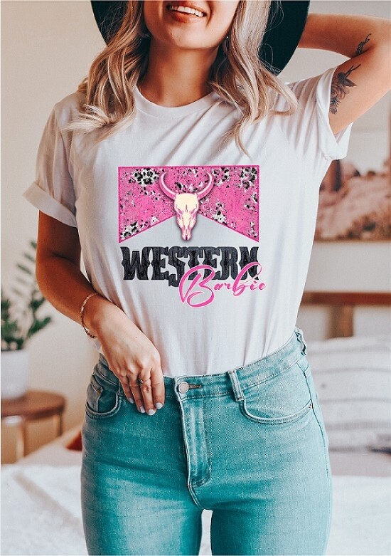 Western Barbie Tee