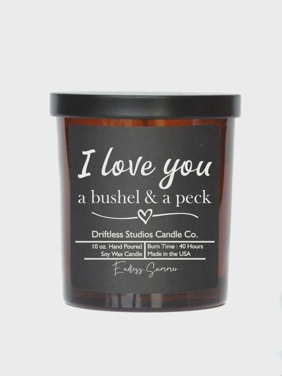 I Love You Candle