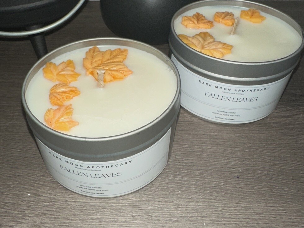 Fallen Leaves Candle