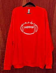 Game Day with Football Crew Neck