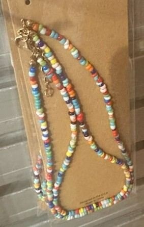 Double Layer Colorful Beaded Choker Necklace