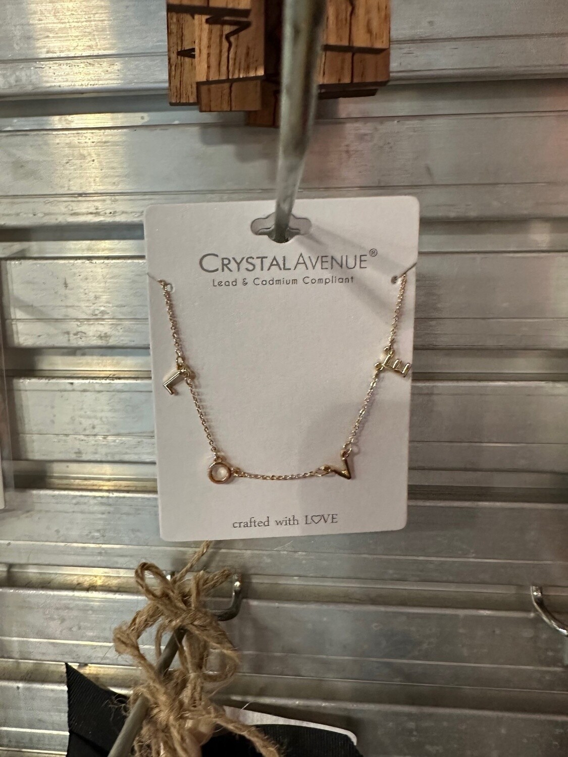 Gold Love Necklace