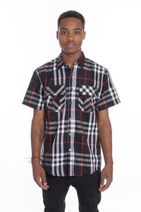 Men&#39;s Checkered Button Down Shirt