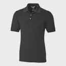 Men&#39;s Black Tri-Blend Polo