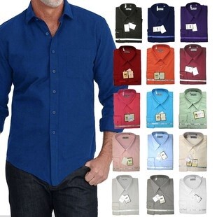 Men&#39;s Long Sleeve Dress Shirt
