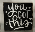 Small Square Sign