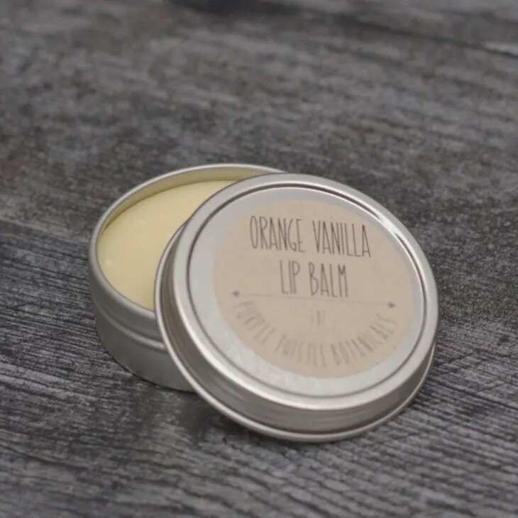 Orange Vanilla Lip Balm (Tin)