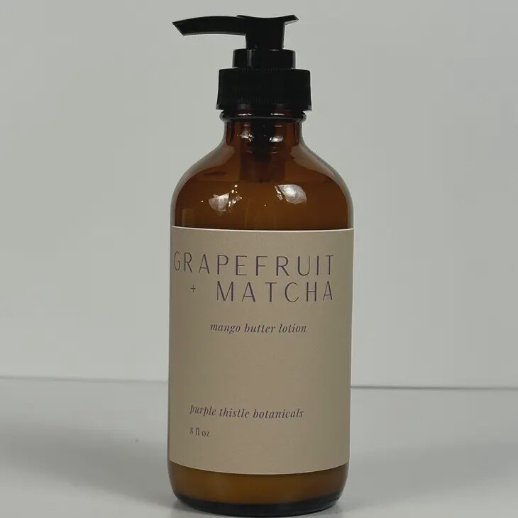Grapefruit + Matcha Lotion