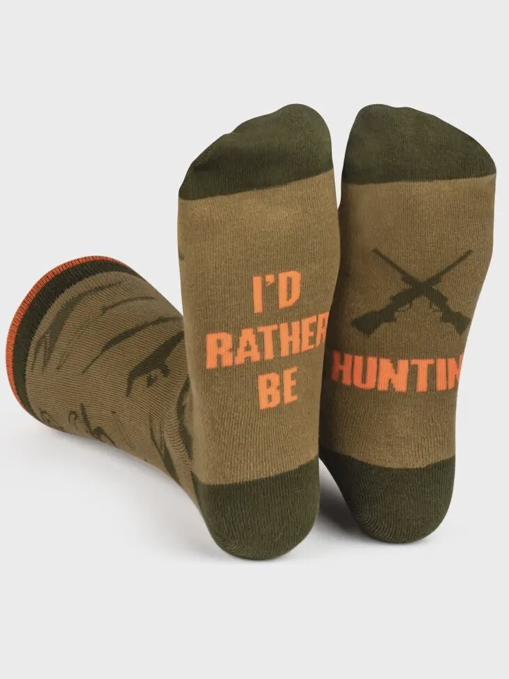 I&#39;d Rather Be Hunting Socks
