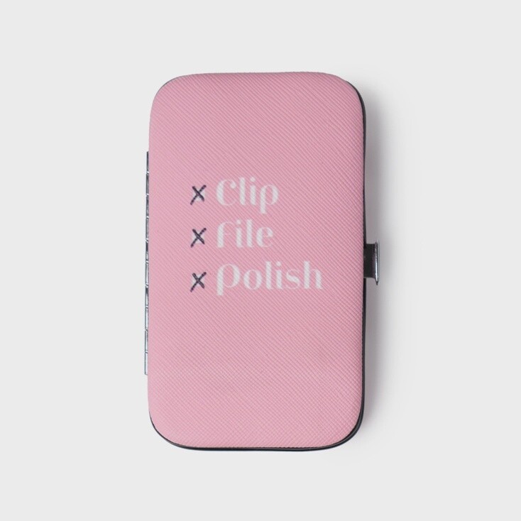 Mani Pedi Kit, Colour: Pink