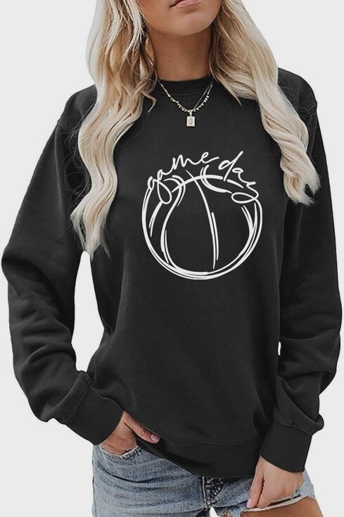 Basketball Game Day Pullover