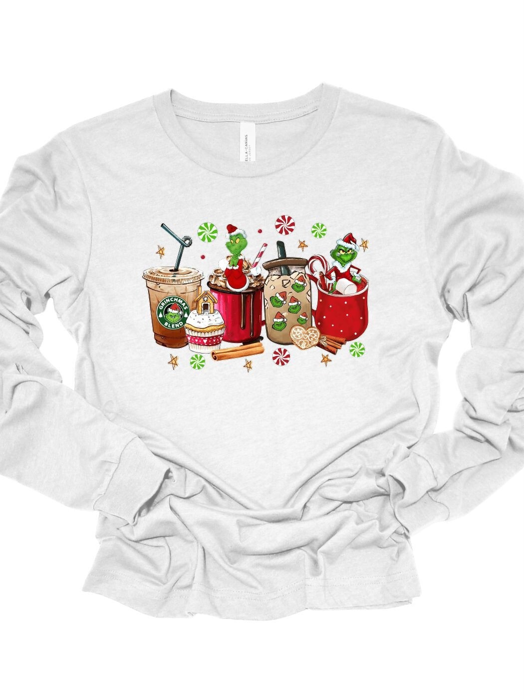 Grinchmas Blend Coffee Long Sleeve Tee