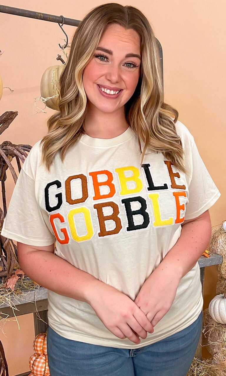 Gobble Gobble Graphic T-Shirt
