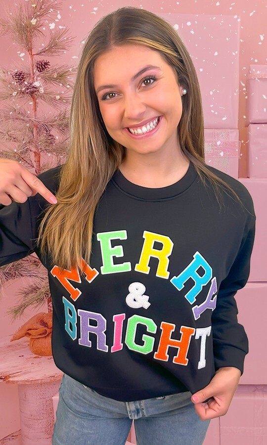 Merry and Bright Sweatshirt