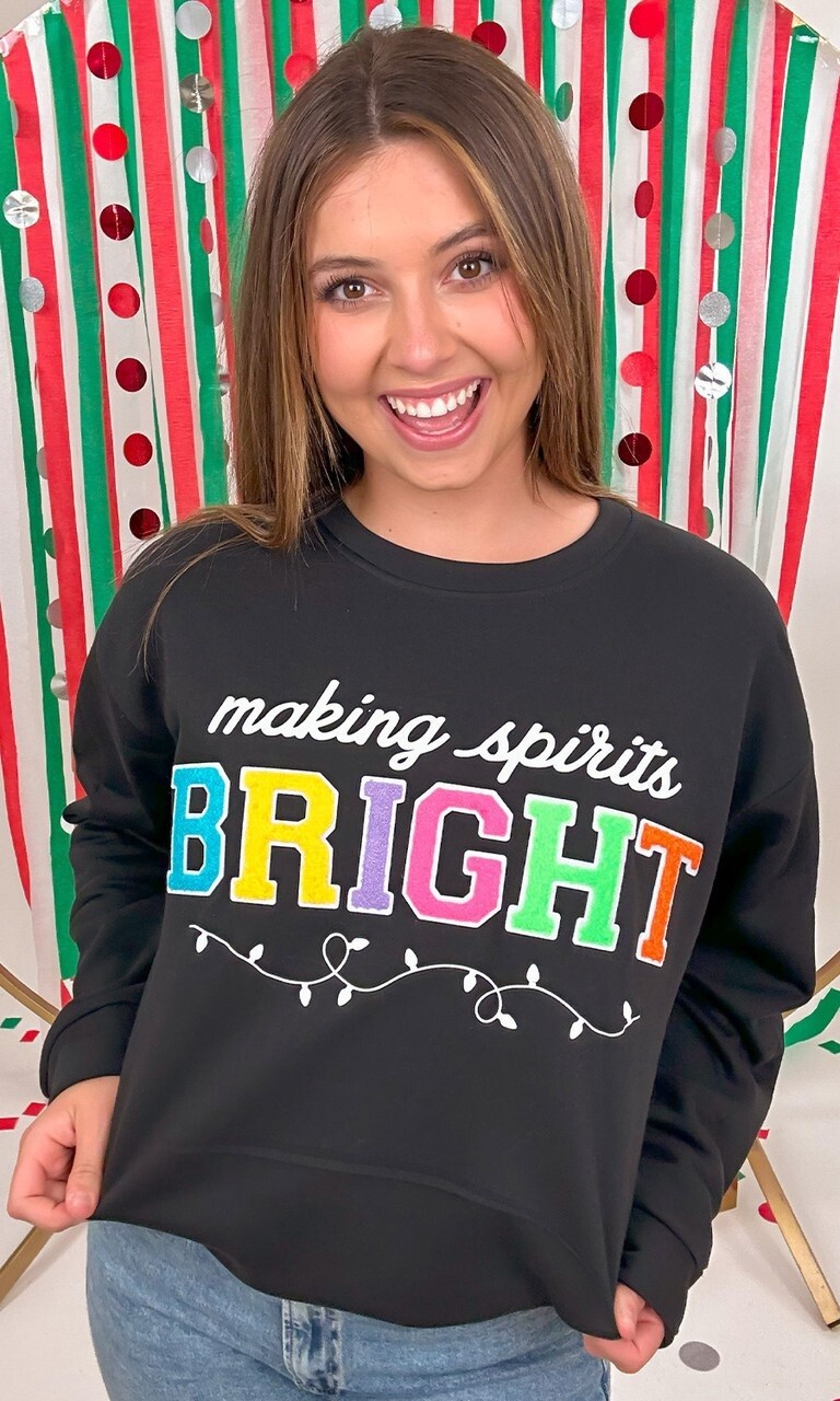 Making Spirits Bright Sweatshirt