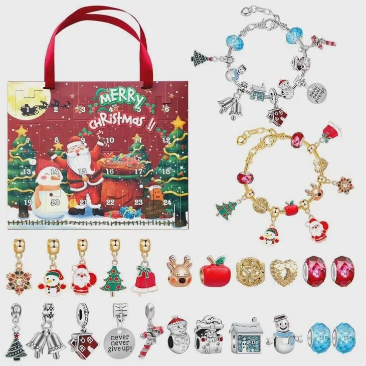 Jewlery Advent Calendar, Colour: Set A
