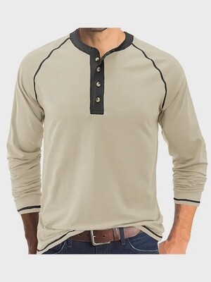 Men&#39;s Casual Crew Neck Long Sleeve