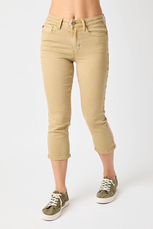 MR Garmed Dyed Capri