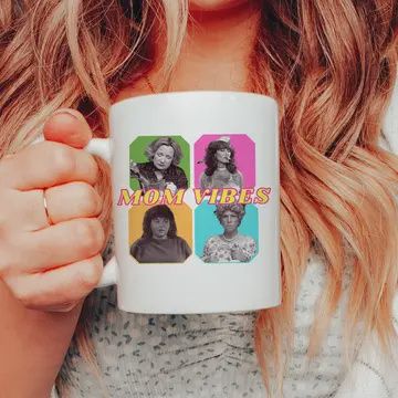 Mom Vibes 90s Mug