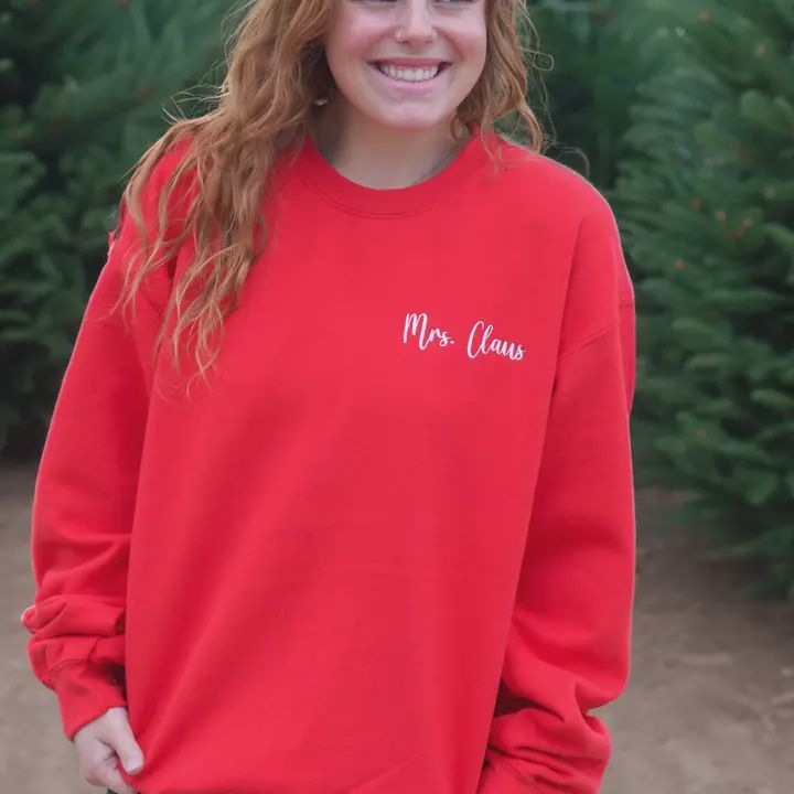Mrs.Claus Sweatshirt, Size: Small