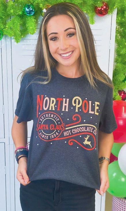 North Pole Hot Chocolate Tee