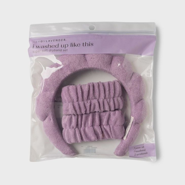 Dry Band Set, Colour: Purple