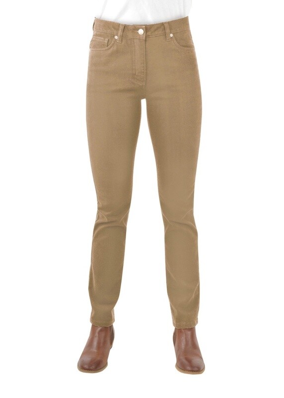 Thomas Cook Coloured Wool Denim Wonder Jeans Sand