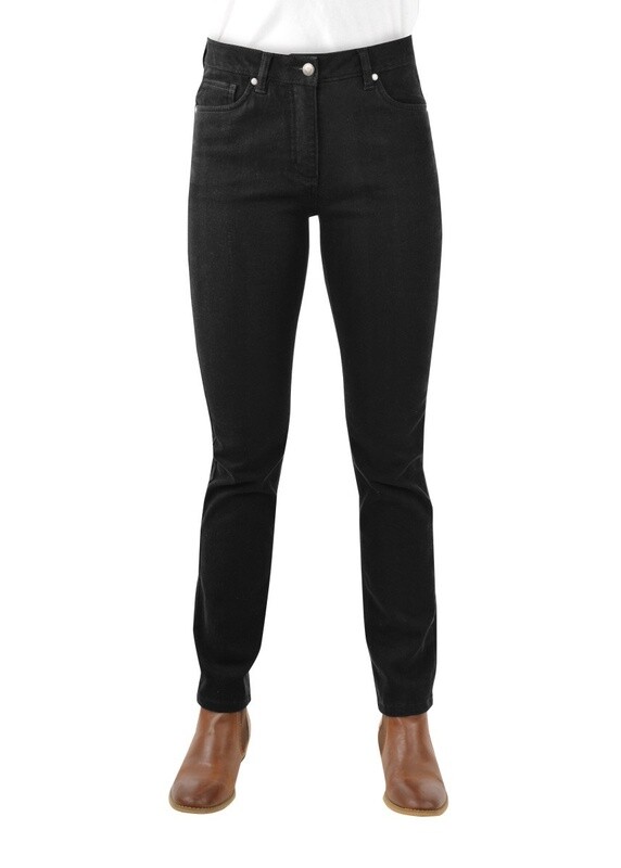 Thomas Cook Coloured Wool Denim Wonder Jean Black