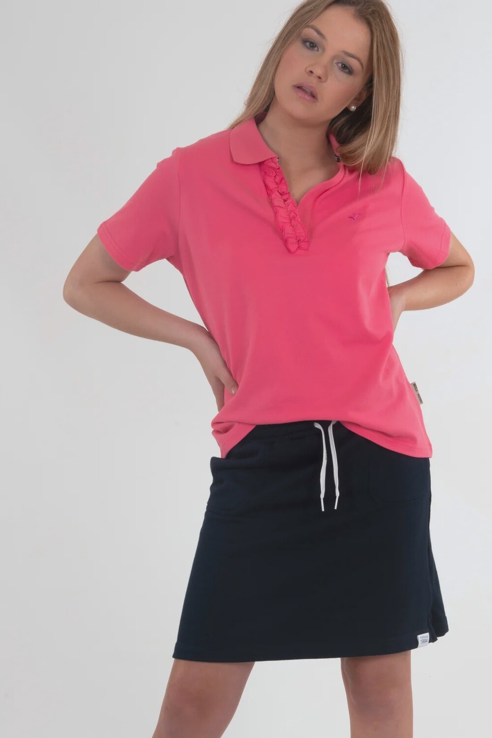 Bullrush Hot Pink Eyre Polo, Size: S