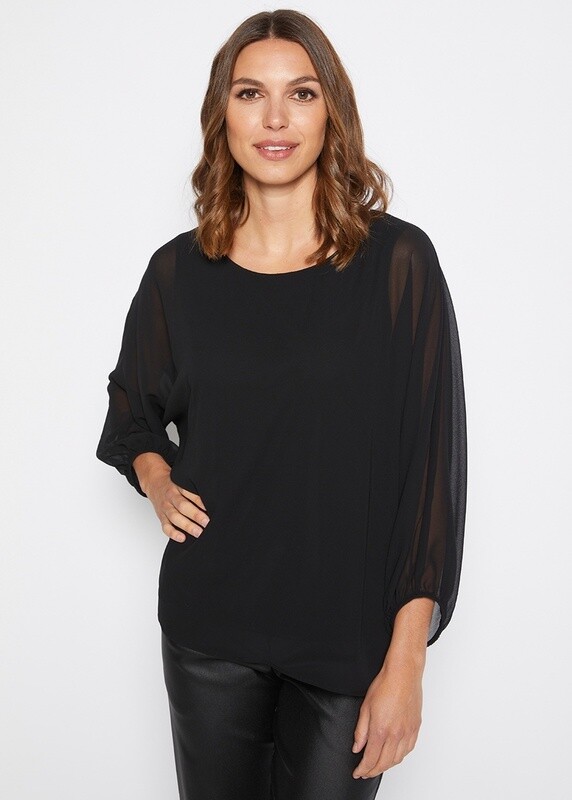 Philosophy Eliza Billow Tunic Black