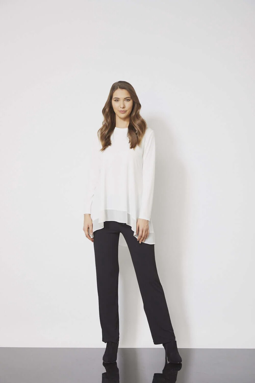 Philosophy Linear F/L Slim Pant Black