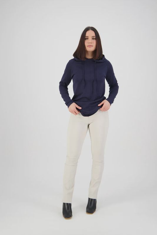 Vassalli Slim Leg F/L Luxe Jean Pumice