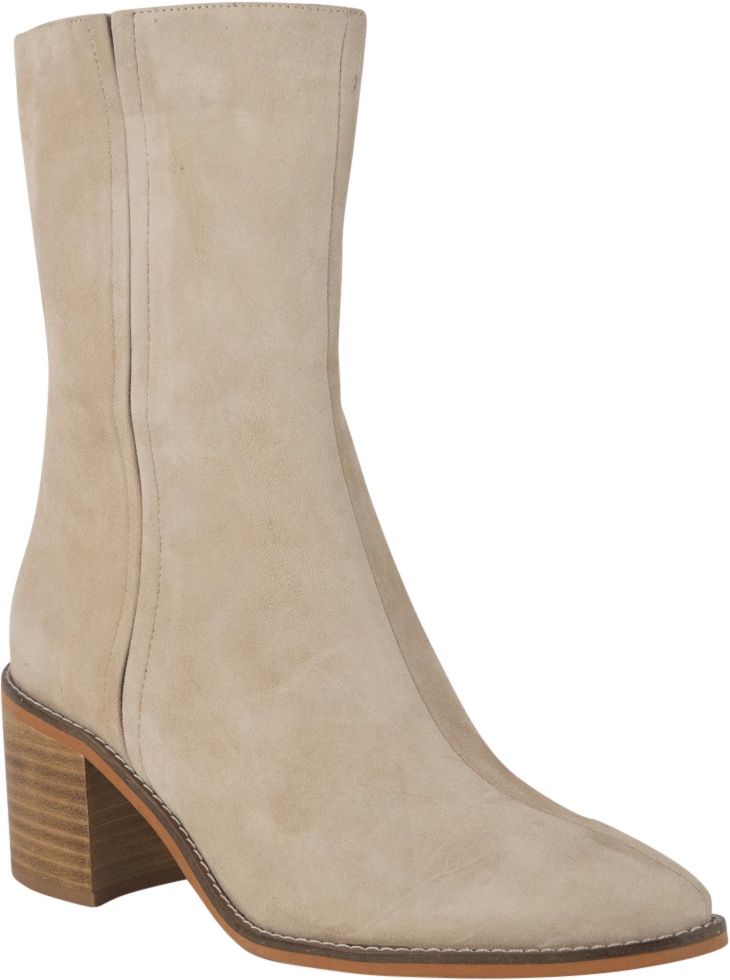 Hinako Yamba Stone Suede Shoe