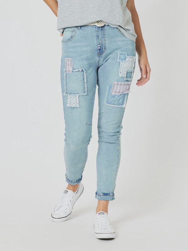 Threadz Taylor Patch Jeans Denim