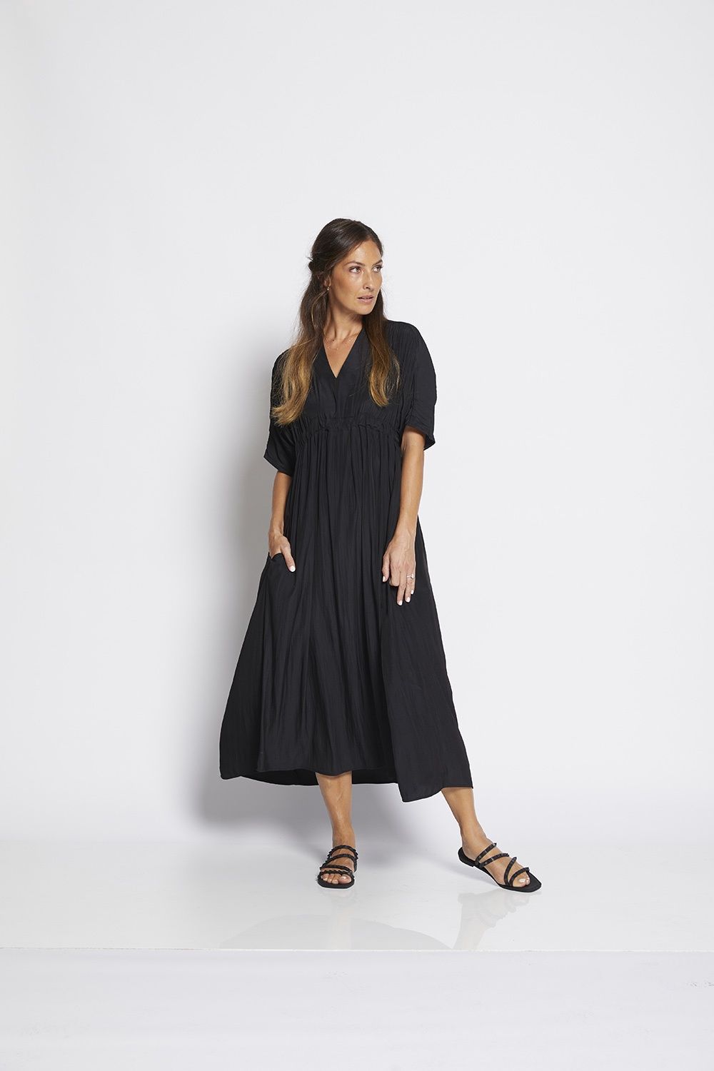 Philosophy Misty Midi Dress S24 Black