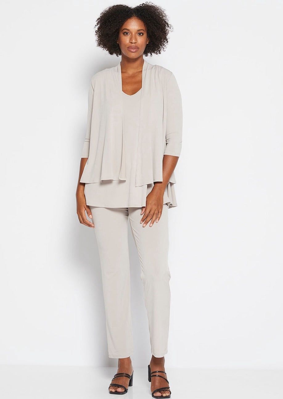 Philosophy Linear Full Length Slim Pant S24 Champagne
